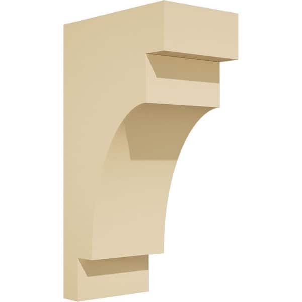 Ekena Millwork Mediterranean 6 in. x 18 in. x 10 in. Polyurethane Corbel