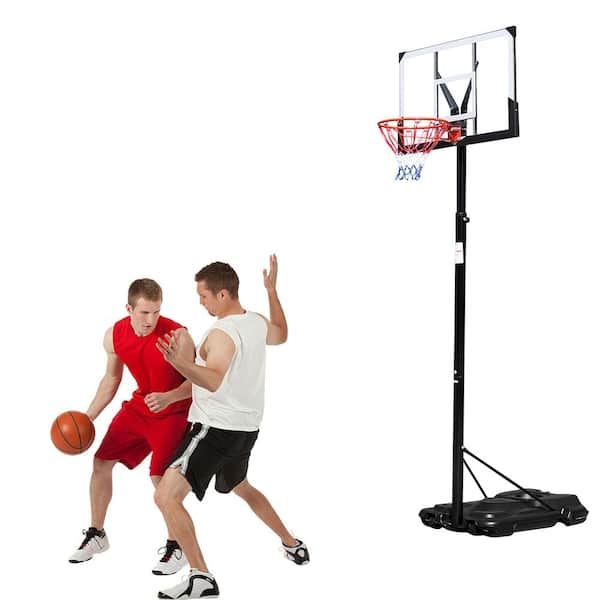 5018 Pro H Hydraulic Portable Basketball Backstop, 8' Boom