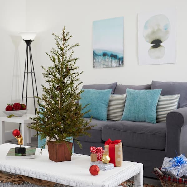 Holiday Living 2-ft x 3-ft Natural Rectangular Indoor Decorative