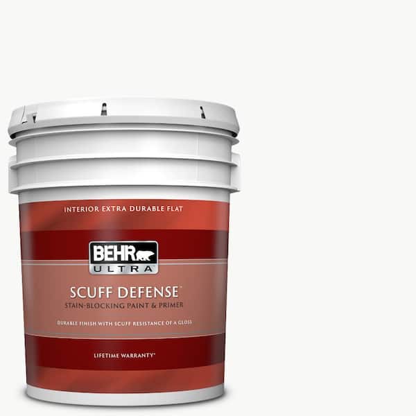 BEHR ULTRA 5 gal. Deep Base Extra Durable Flat Interior Paint & Primer