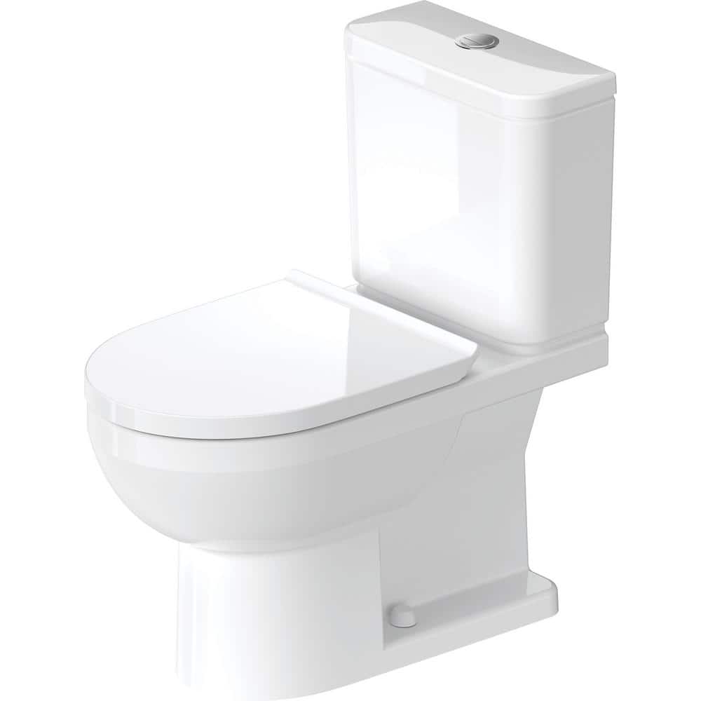 Duravit White Ceramic Dual Flush Toilet Tank