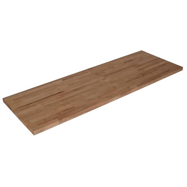 Hardwood Reflections Unfinished Birch 4, Solid Butcher Block Countertop