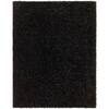 Livabliss Moda shag Black 8 ft. x 10 ft. Solid Indoor Area Rug S00161099990