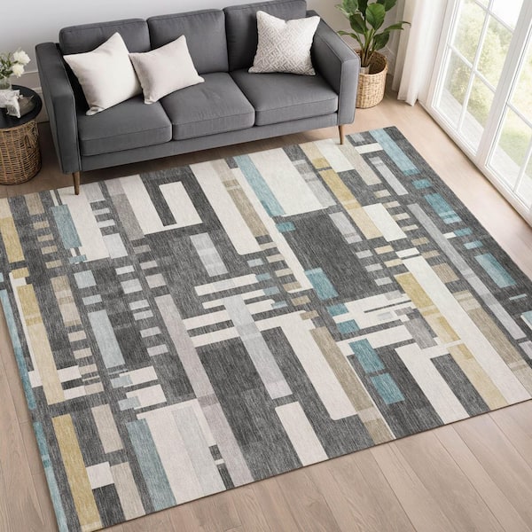 Addison Rugs Chantille Machine Washable Indoor/Outdoor Abstract