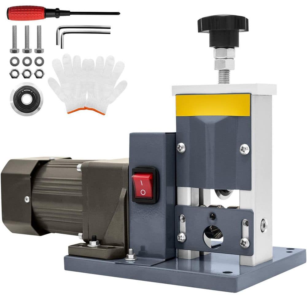 Automatic Wire Stripper Machine 25W Electric Cable Stripping Tool for Scrap Copper Wire Recycling, Free Blade price history on PriceWatchPro