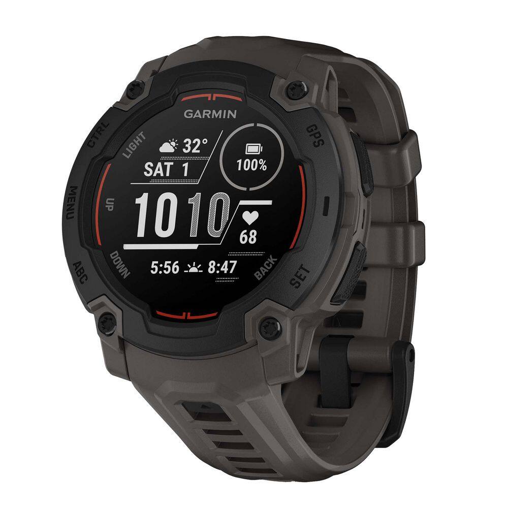 【Tst 】GARMIN INSTINCT 腕時計 ブラック Garmin Instinct E 45 mm GPS Smartwatch with Silicone Band
