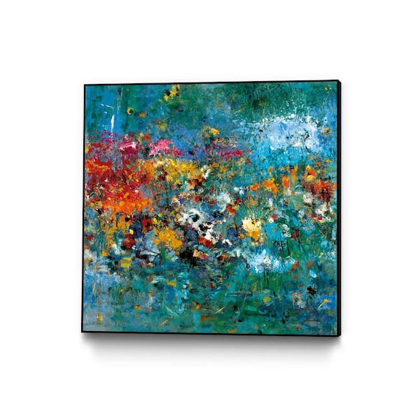Unbranded 20 in. x 20 in. "Carpe Diem 1" by Diane Lambin Framed Wall Art