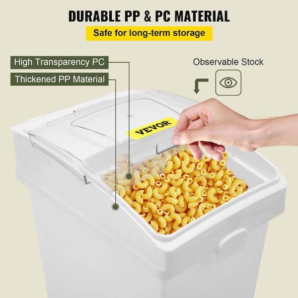 PP Material Non-Toxic Plastic Food Storage Container Bin with Handle for  Kitchen - China Plastic Storage Containers and Plastic Storage price