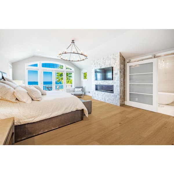 Take Home Sample - Euro White Oak Teaberry Engineered Hardwood Flooring