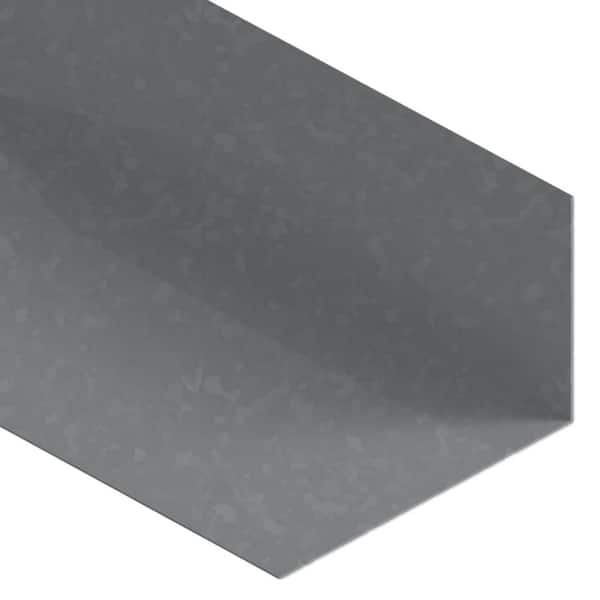 Gibraltar Building Products 4 in. x 6 in. x 10 ft. Galvanized Steel Roof-To-Wall Flashing
