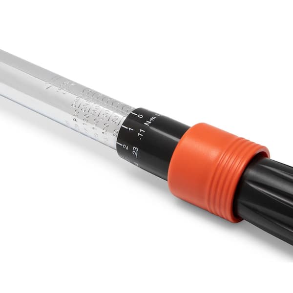 Crescent 3/8 in. Micrometer Torque Wrench 50-250 in. per lbs. 6-30  