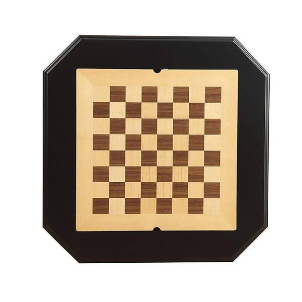 Hey! Play! Wooden Chess and Backgammon Table Set W350028 - The Home Depot