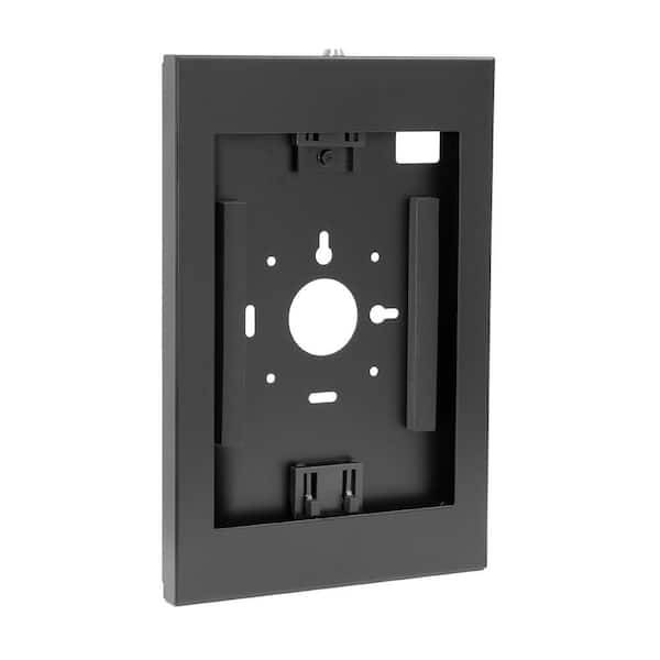 Anti-Theft Tablet Wall Mount for iPad, iPad Air, iPad Pro, Lockable, Tamper-proof Design for Security, Black