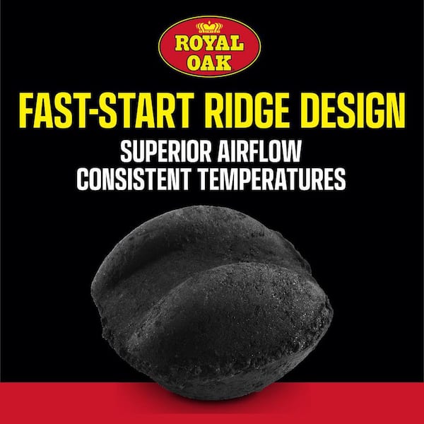 Royal Oak 18 lb. Super Size Charcoal Briquets 800002748 - The Home
