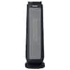 Pelonis 1500-Watt 23 in. Digital Tower Indoor Ceramic Heater Quiet Operation w/ Safety Overheat Protection and Fan Mode in Black PHT23D7ABB