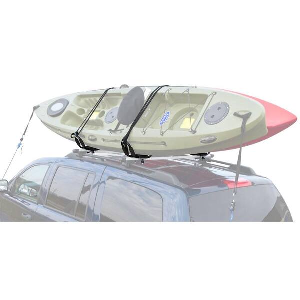 Snowboard Kayak Carrier Strap Rope Security Lock Tie Down Hook Canoe Boating Car 
