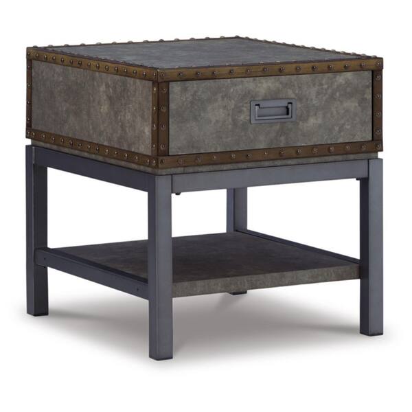 Derrylin End Table - Brown Derrylin End Table - Brown