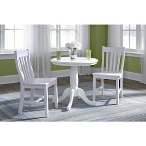 Cafe Pure White Dining Chair (Set of 2)