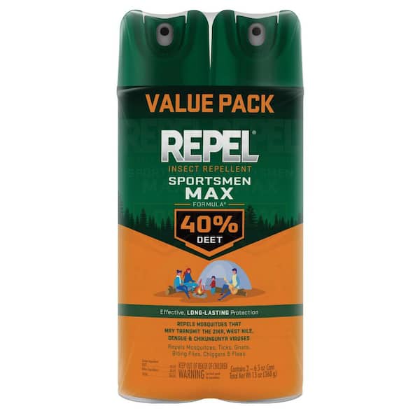 6.5 oz. Sportsmen Max Mosquito and Insect Repellent Aerosol Spray (2-Pack)