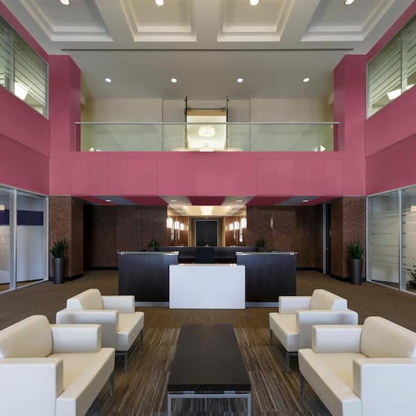 1 gal. #120D-5 Glazed Raspberry Eggshell Interior Paint