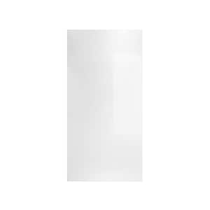 Valencia Assembled 9 in. W x 12 in. D x 30 in. H Gloss White Plywood Assembled Wall Kitchen Cabinet