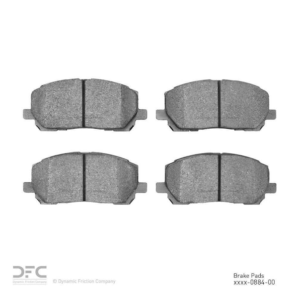 Unbranded DFC 3000 Ceramic Brake Pads 2001-2003 Toyota Highlander