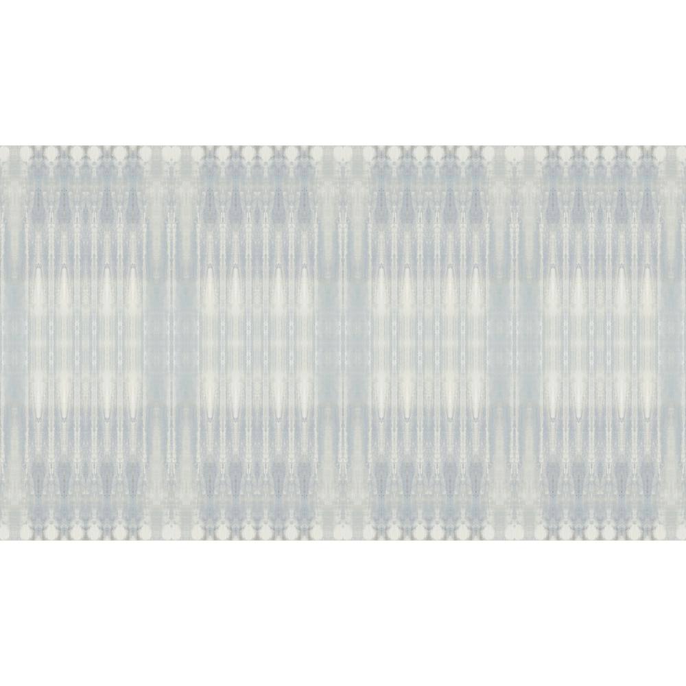 Mist Abstract Geometric Grass Cloth Wall Mural