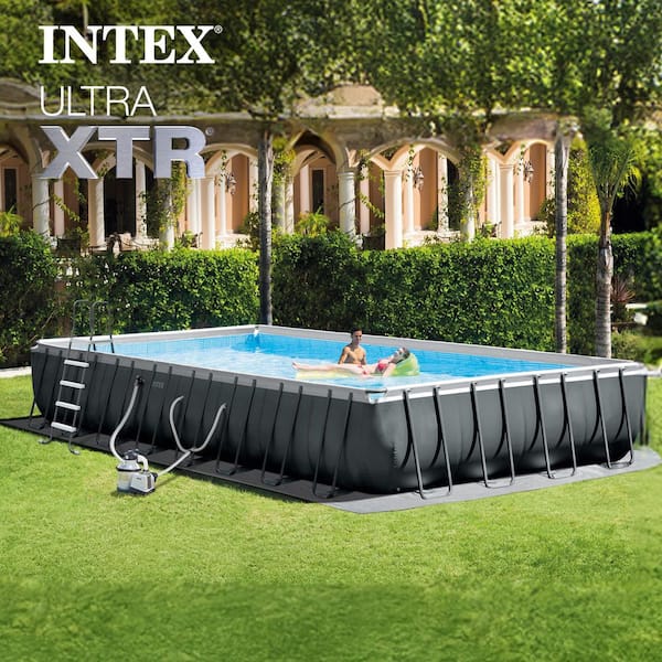 Ultra XTR 32 ft. x 16 ft. Rectangular 52 in. Deep Above Ground Pool Set