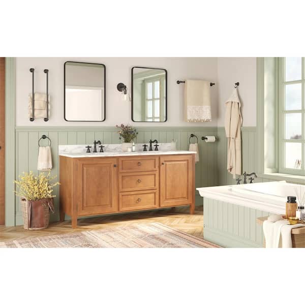 4-Piece Bath Hardware Set with Towel Bar, Towel Ring, Robe Hook, Toilet Paper Holder Wall Mounted in Polished Chrome