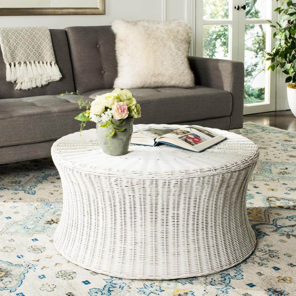 Ruxton Coffee Table - White - Safavieh