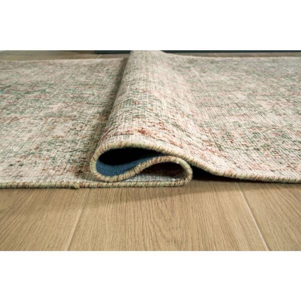 Rossbury 5 ft. x 7 ft. Beige Floral Area Rug