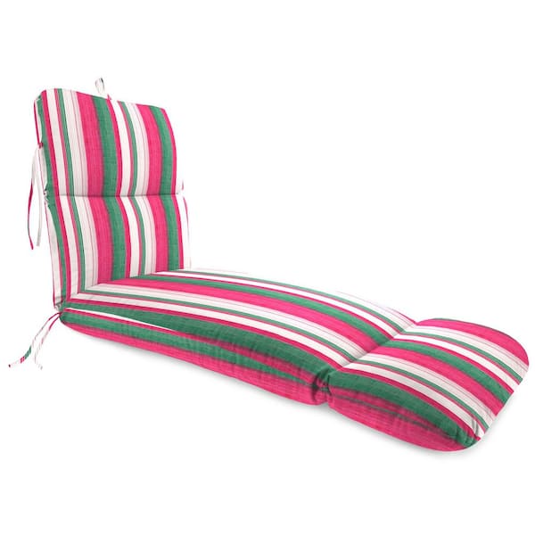 Jordan Manufacturing 74 in. L x 22 in. W x 5 in. T Rectangular Outdoor Chaise Lounge Cushion in Giden Cider
