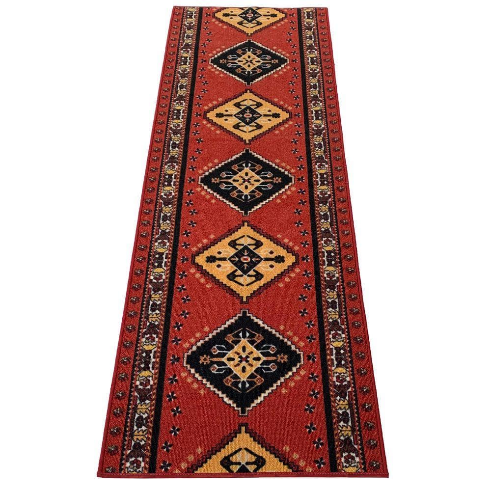 Reviews for PLAYA RUG Southwestern Burnt Orange 26 in. W x 3 ft. L ...