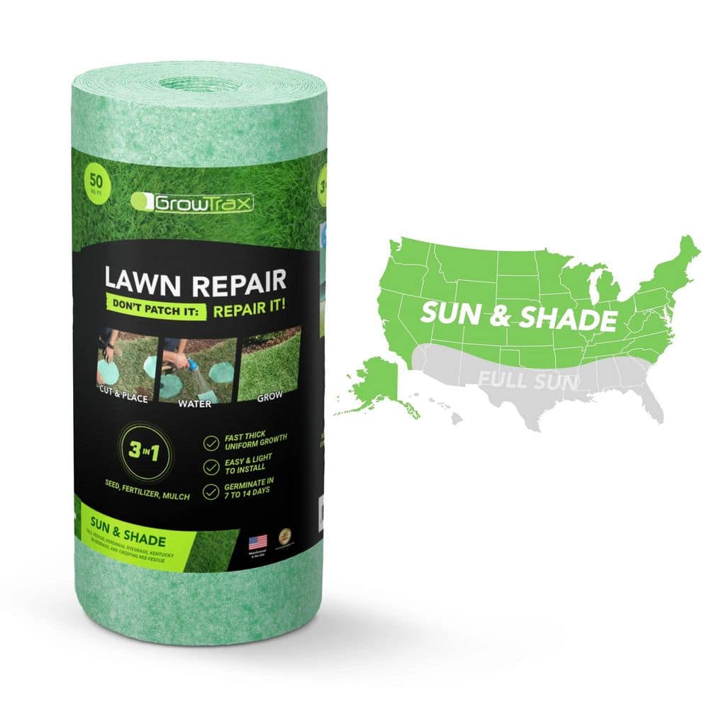 GROWTRAX 50 sq. ft. Quick Fix Year Round Green Mixture 802 - The