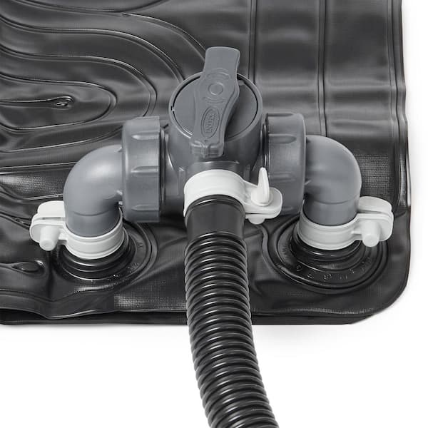 Above Ground Swimming Pool Water Heater Solar Mat Black (2-Pack)