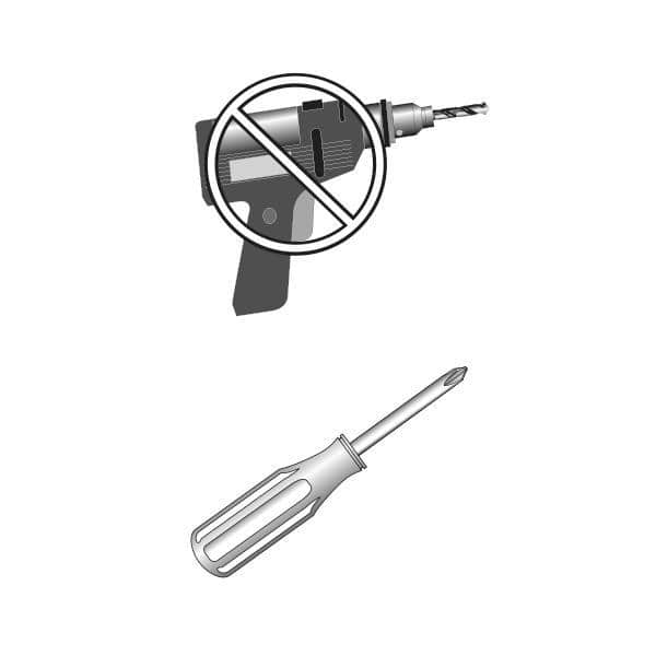 SPEEDWOX 30-Piece Drywall Self-Drilling Anchors Kit - No Drill Needed Wall Anchors With Screwdriver