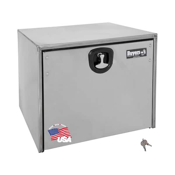 18 in. x 18 in. x 18 in. Stainless Steel Underbody Truck Tool Box
