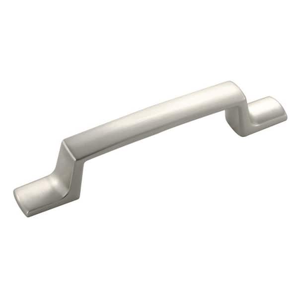 3 in. Rotterdam Satin Nickel Cabinet Center-to-Center Pull
