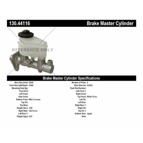 Centric Parts Brake Master Cylinder