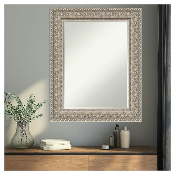 新品24-25NOVEMBER ARTISVE145cm Amanti Art Lila Silver 22.5 in. x 22.5 in. Beveled Traditional