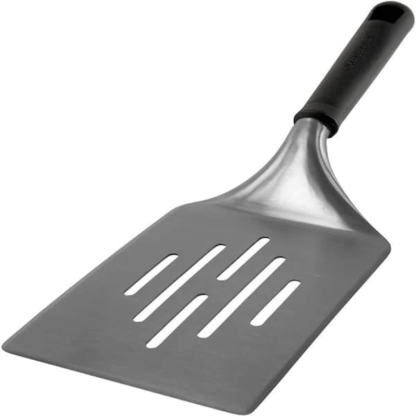 2x Stainless Steel Burger/Fish Slice Slotted Turner Spatula Kitchen Cooking  Tool