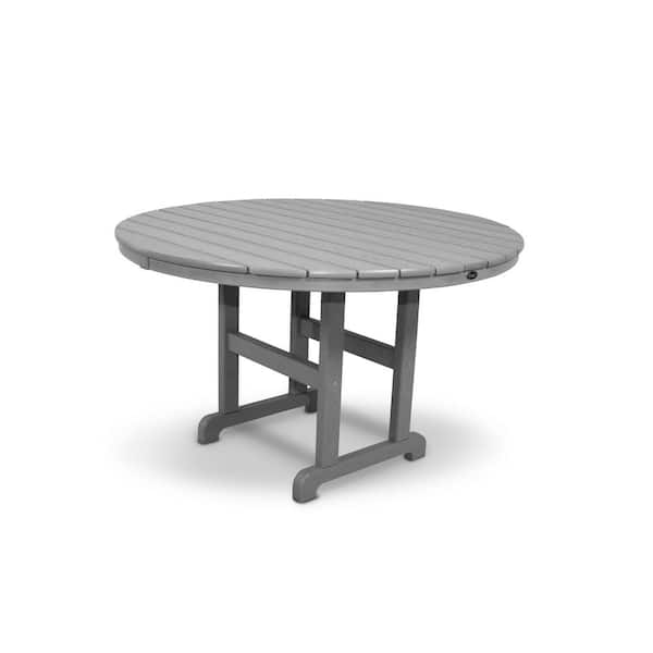 Trex Outdoor Furniture Monterey Bay 48 in. Stepping Stone Round Patio Dining Table