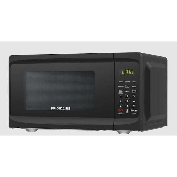 18 in 700 w 0.7 CU FT MICROWAVE IN BLACK