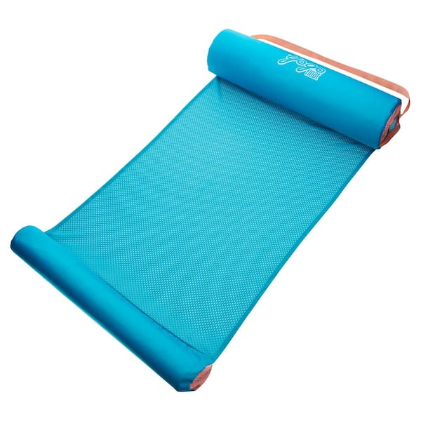 Swim Ways Yogo Float Aqua Blue Coral Foam Sling Pool Seat