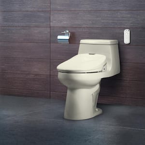 Swash 1400 Luxury Electric Bidet Seat for Elongated Toilet in Biscuit