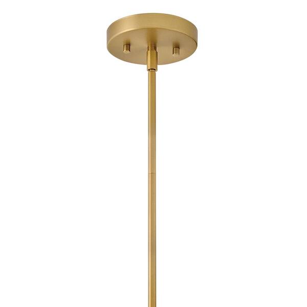 LARK - Casey 1-Light Lacquered Brass Pendant Light