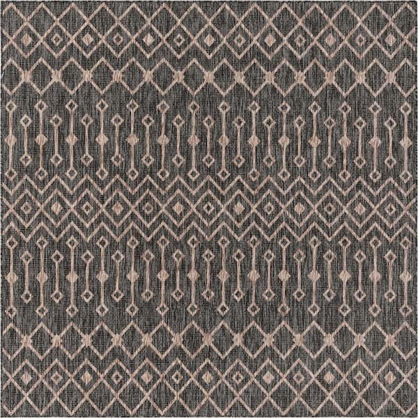 Contemporary Trellis Indoor/Outdoor Area Rug - 7' 10 x 10