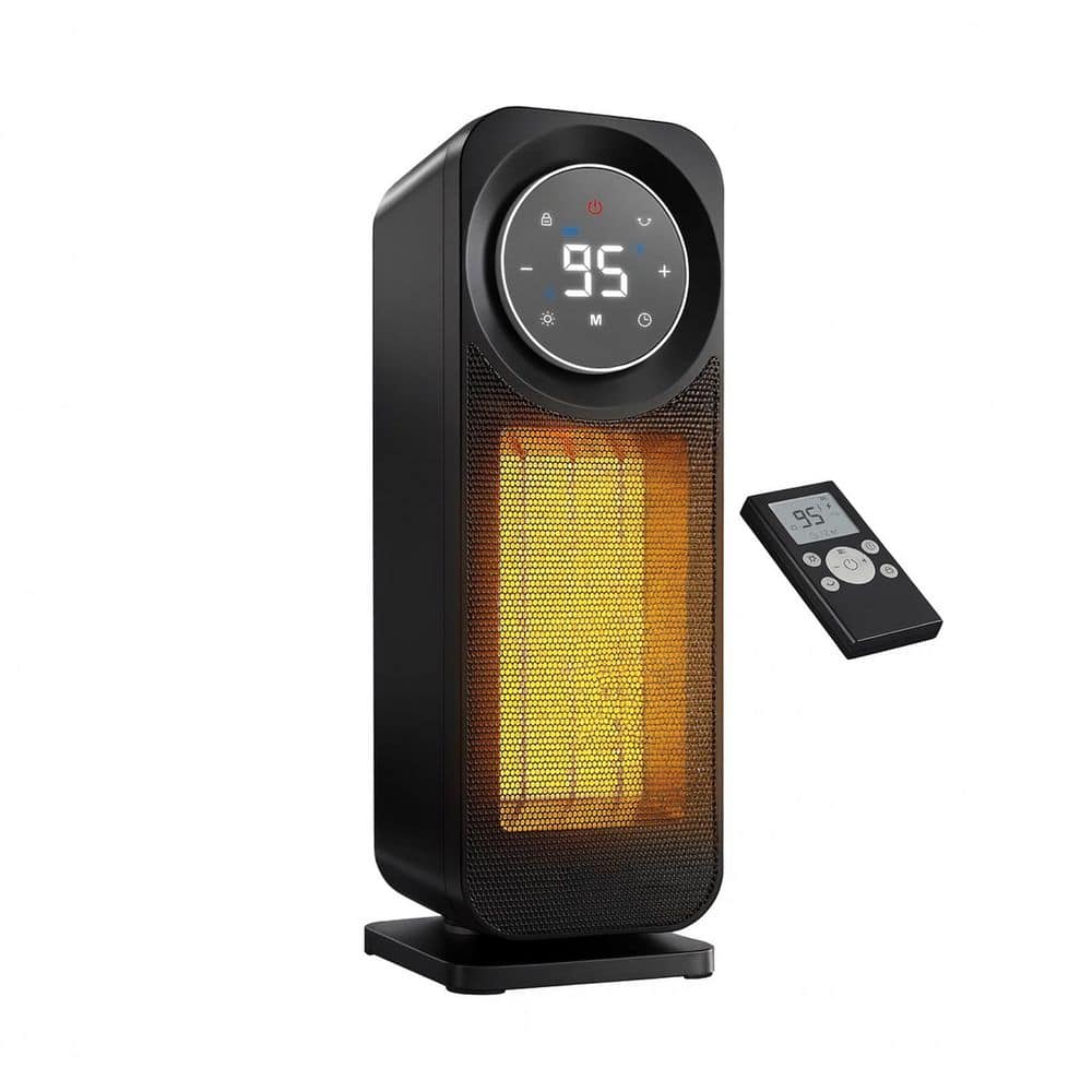 1500W Ceramic Electric Heater Furnace with Fast Heating, 5 Modes, Quiet Operation, Thermostat, Night Light price history on PriceWatchPro