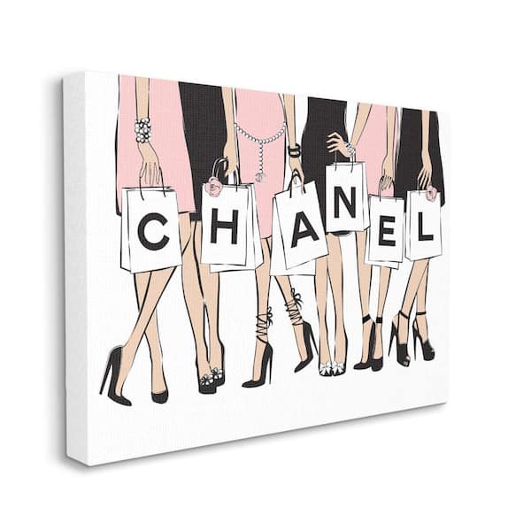 Stupell Industries Fashionista Shopping Bags Standing Poses by Martina  Pavlova Unframed People Canvas Wall Art Print 24 in. x 30 in.  ac-882_cn_24x30 - The Home Depot