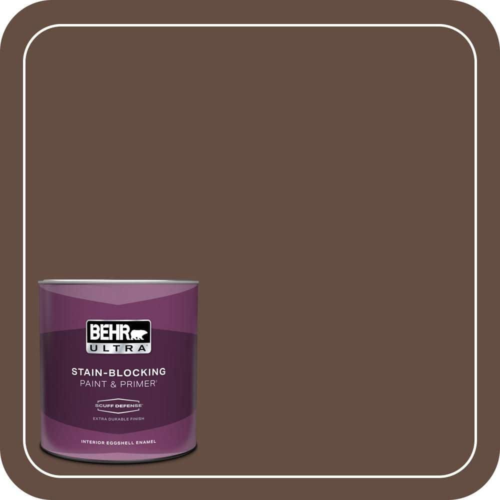 1 qt. #S-G-760 Chocolate Coco Extra Durable Eggshell Enamel Interior Paint & Primer price history on PriceWatchPro